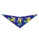 S3056 Skateboard Doggie Bandana, Blue