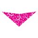 S3067 Paisley & Pawprints Bandana, Pink