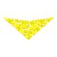 S3068 Paisley & Pawprints Bandana, Yellow
