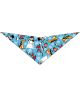 SA3107 Snowmen & Snowflakes Doggie Bandana, Blue