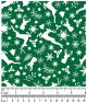 F7010 Christmas Fabric Green