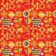 Christmas / Winter Square Bandana | Tie on Dog & People Bandana | Dog grooming, Crafts & Sewing SQ3113