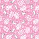 SQ3147 Easter Eggs Doggie Bandana, Pink