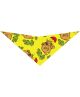 SA3161 Doggie & Desert Cactuses Bandana, Yellow