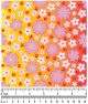 F7178 Flowers Paws Fabric
