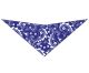 S3201 Paisley & Pawprints Bandana, Blue