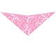 S3202 Paisley & Pawprints Bandana, Pink