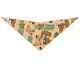 S3209 Best Friends Forever Doggie & Kitty Bandana, Brown