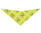 S3218 Cute Pawprint Puppy Bandana, Green