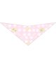 S3022 White Paws & Bones Easter Bandana, Pink
