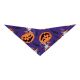 S3245 Halloween Pumpkins Doggie Bandana, Purple 