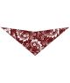S3252 Rustic Brown Paisley Triangle Bandana 100% Premium Cotton