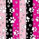 SQ3260 Paws & Bones Bandana