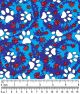 F7265 Paws Fabric, Blue