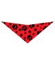 S3266 Paws Bandana, Red