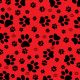 SQ3266 Paws & Bones Bandana