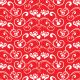 SQ3277 Valentine's Square Bandana