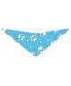 S3036 White Paws Bandana, Blue