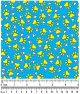 F7040 Paws Fabric Blue