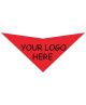 S3602 Black Logo Print, Red Bandana