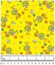 F7072 Summer Doggie Fabric Yellow