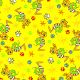 SQ3072 Summer Doggie Square Bandana Yellow