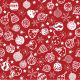 SQ3073 Christmas Square Bandana