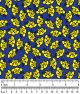 Doggie Dog Bandana Fabric by the Yard | Poly Cotton Blend Craft Fabric for Sewing, Quilting & Grooming Bandanas | Pre-Cut Available F7098