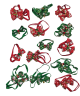 PKBT6 12 Mix Pack Christmas Bowties