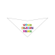 SA3505 Full Color All Over Print, Triangle Bandana