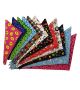 PKS1 60 Assorted PAWS & BONES Tieback Dog Grooming Bandanas / Groomers Bulk Package