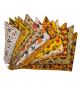 PKS11 60 Assorted FALL THANKSGIVING Tieback Dog Grooming Bandanas / Groomers Bulk Package