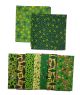 PKSQ8 12 Assorted ST.PATRICK'S DAY Square Dog Grooming Bandanas / Groomers Bulk Package