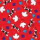 SQ3006 Maple Leaves, Red