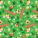 SQ3037 St. Patrick's Doggie Bandana, Green