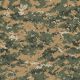 SQ3042 Digital Camo Bandana, Green