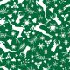 SQ3010 Christmas Bandana Green