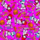 SQ3011 Doggie Square Bandana Pink