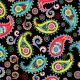SQ3135 Paisley Bandana, Multi-Color