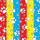 SQ3155 Paws & Bones Square Bandana