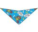 SA3168 Summer Vacation Doggie Bandana, Blue