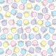 SQ3168 Easter Paws & Bones Bandana, White