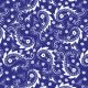 SQ3201 Paisley Bandana, Blue