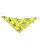 S3218 Cute Pawprint Puppy Bandana, Green