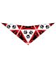 S3021 Black Paws Bandana, Triangle