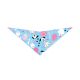 S3227 Easter Bunny & Chick Doggie Bandana, Blue