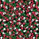 SQ3024 White Skulls, Green & Black