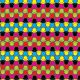 SQ3045 Colorful Paws Bandana
