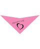 S3509 Adopt Me Heart Doggie Bandana, Pink