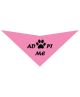 S3512 Adopt Me Pawprint Doggie Bandana, Pink